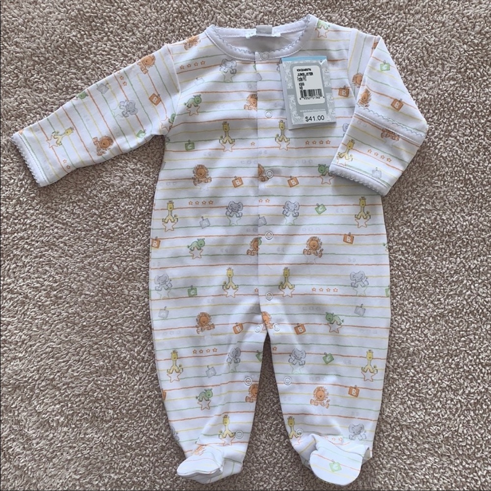 Kissy Kissy Jungle Jesters NB Onesie